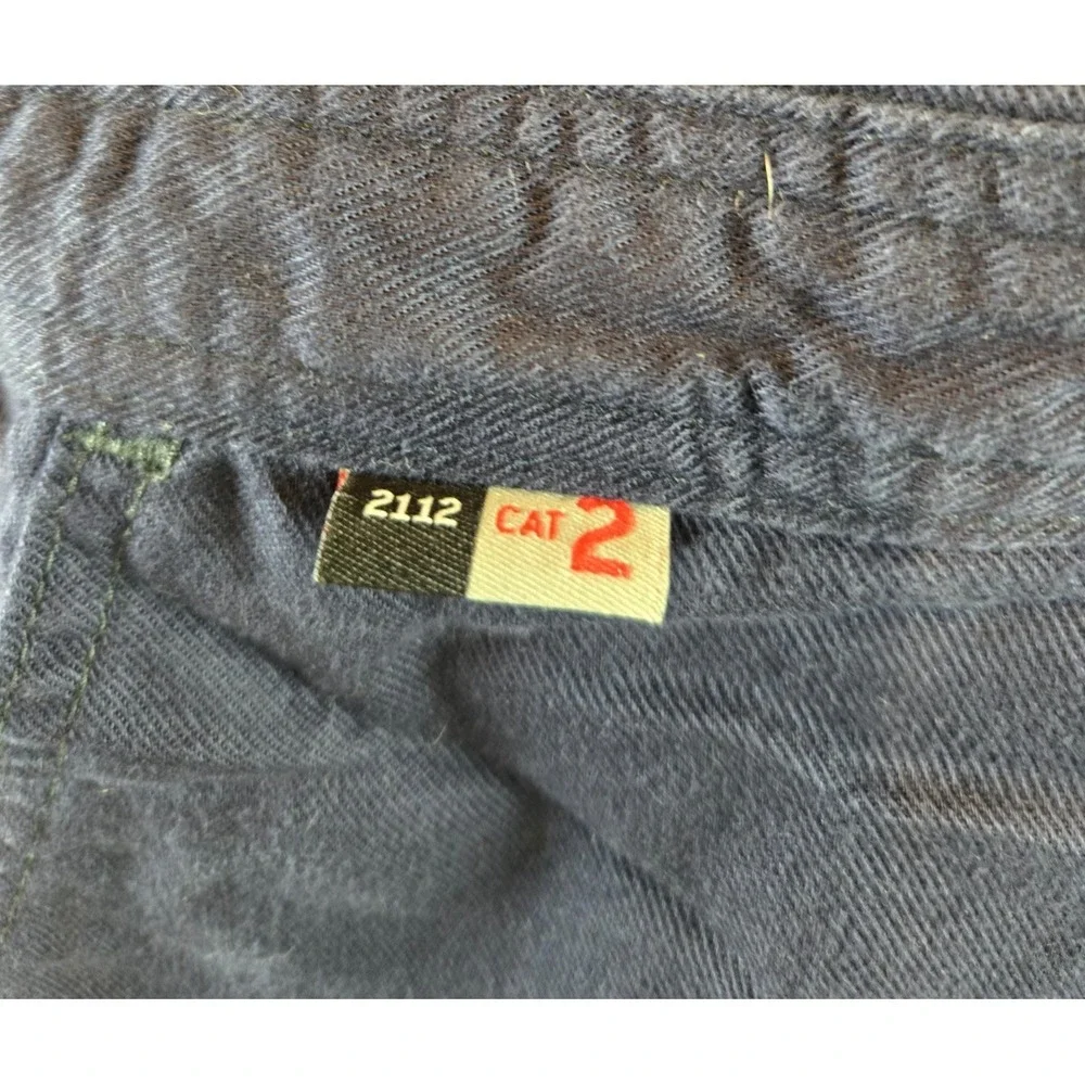 Carhartt Coveralls Womens Small Short Navy Flame-Resistant Rugged Flex Twill FR - Picture 6 of 16